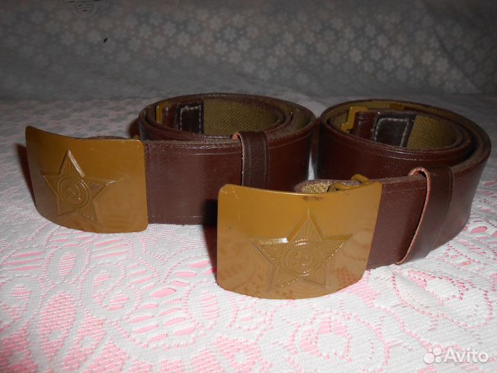 Солдатский, армейский ремень СССР. новые. Склад