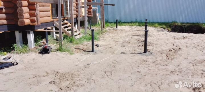 Винтовые сваи под ключ