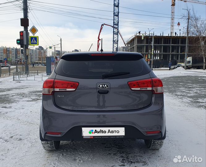 Kia Rio 1.6 AT, 2015, 142 219 км