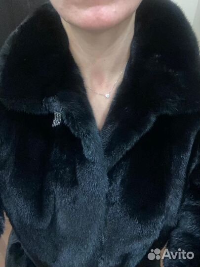 Шуба норковая blackglama 42 44