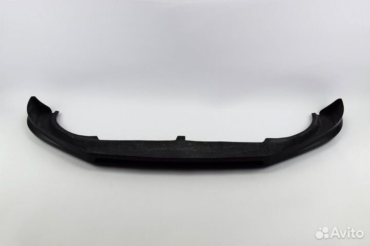 Юбка переднего бампера V.2 для VW passat CC R line