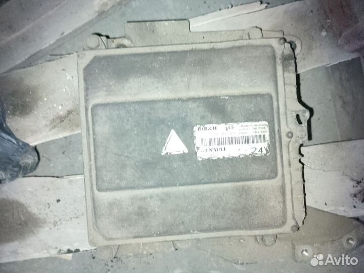 Блок управления двигателем рено премиум