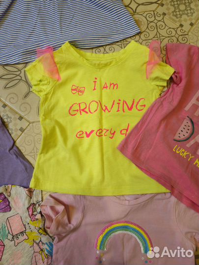 Вещи пакетом на девочку 98-104 рост