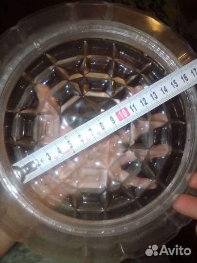 Плафоны-таблетки стеклянные