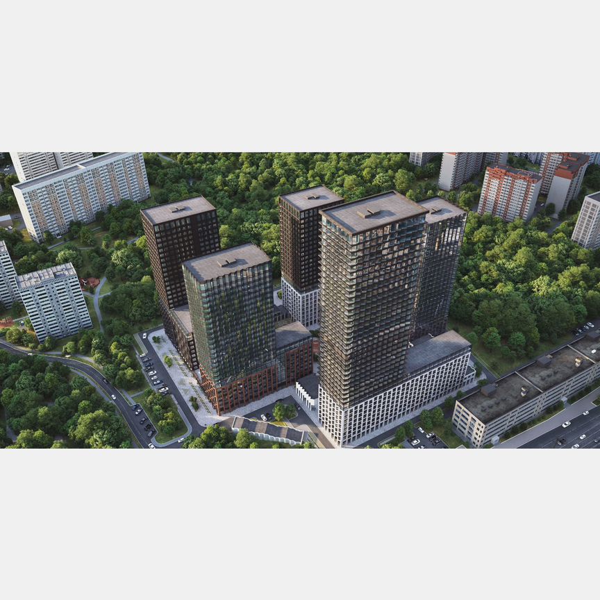 Квартира-студия, 33 м², 9/39 эт.