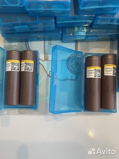 Аккумуляторы 2 шт HG2 18650 3000 mAh высокотоковый