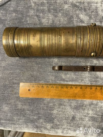 Кофемолка старинная латунь до 1917 г