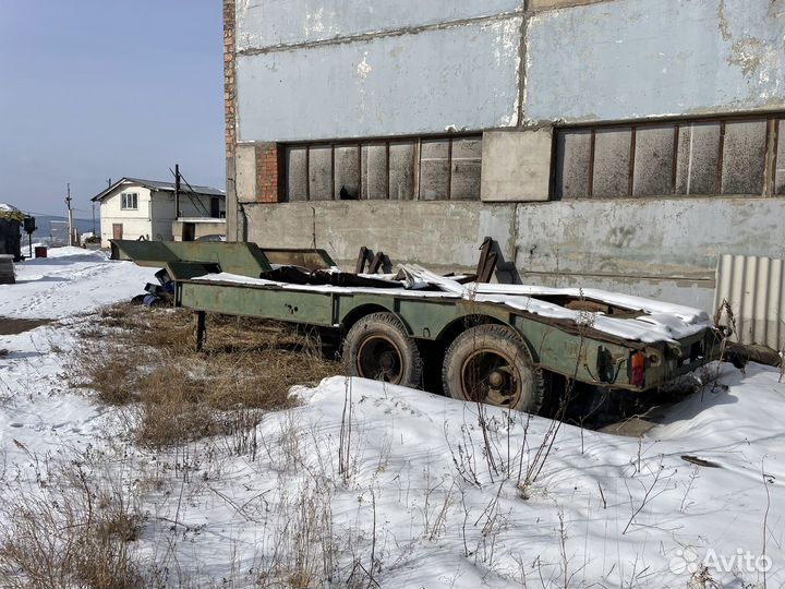 Прицеп трал (тяжеловоз) ЧМЗАП 5208, 1985