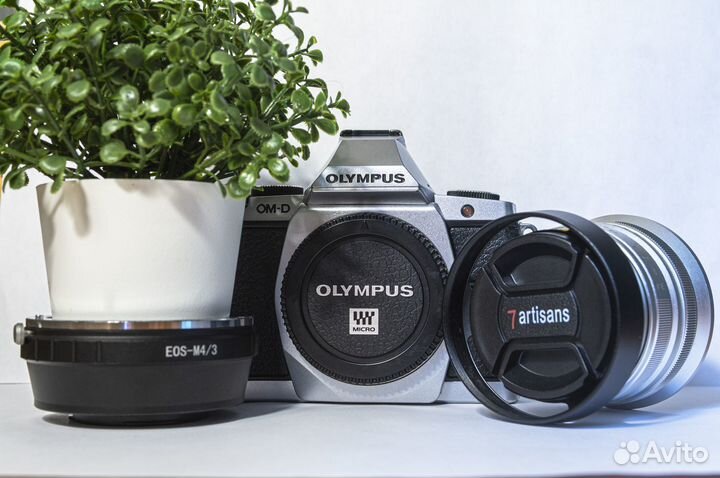 Цифровой фотоаппарат Olympus OM-D E-M5 + 25mm f1.8