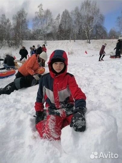 Горнолыжный костюм, размер 146