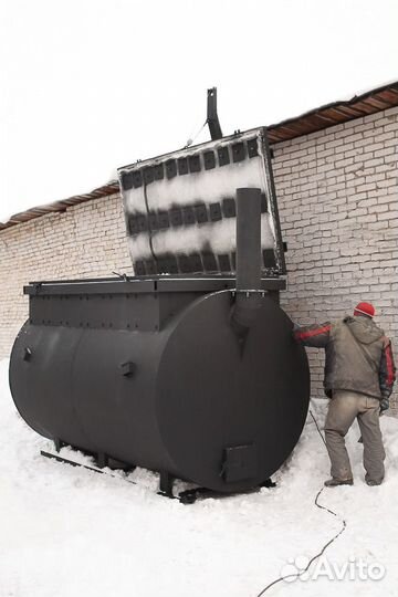 Крематор diesel/gas, разные типы отходов