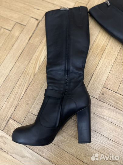 Сапоги женские натуральная кожа 37