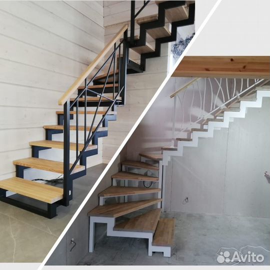 Металлическая лестница. Под ключ