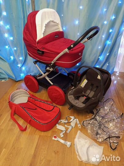 Коляска и автолюлька Peg Perego