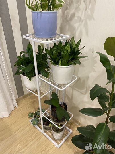 Подставка стойка полка для растений цветов