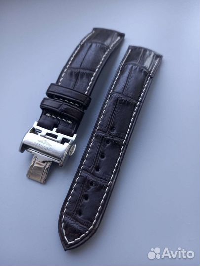 Ремешок из кожи крокодила для Longines