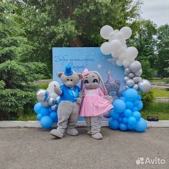 Ростовые куклы, Белый Мишка, Аниматор Пенза