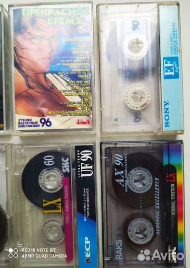 Аудиокассеты 10шт
