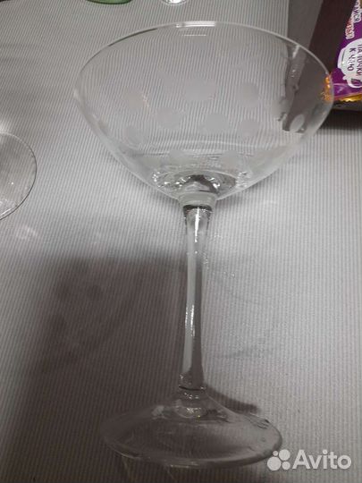 Фужеры стекло,можно как конфетницу