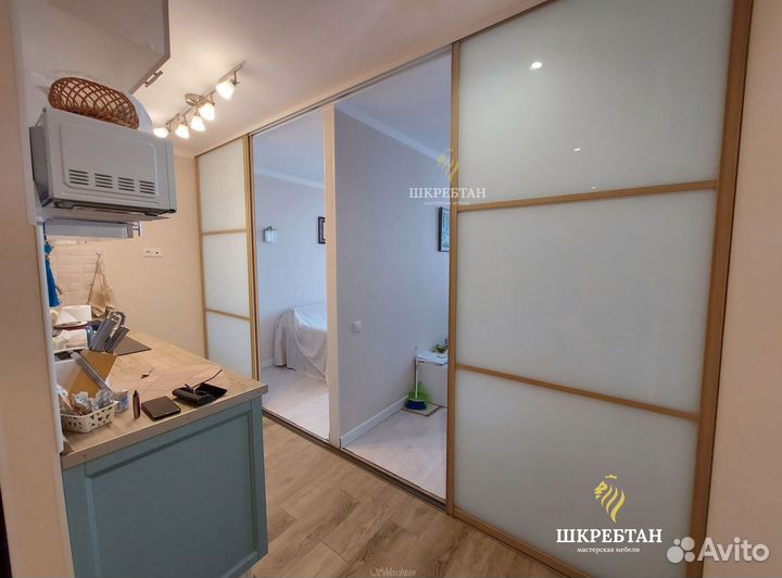 Раздвижные перегородки для зонирования