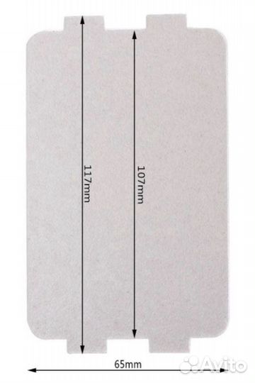 Слюда для свч (микроволновок)