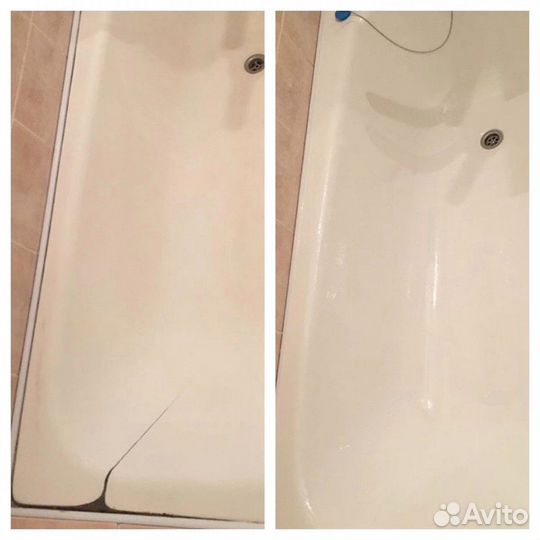 Реставрация ванн акрилом с гарантией