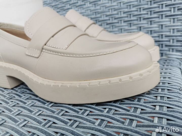 Лоферы 37,5 Эконика новые