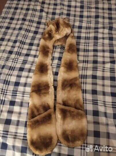 Меховая шапка с ушами