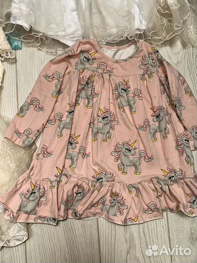 Детские вещи пакетом на девочку 104-110