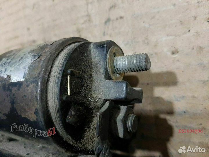 Стартер volkswagen golf 1. Нет клеммы на втягивающ