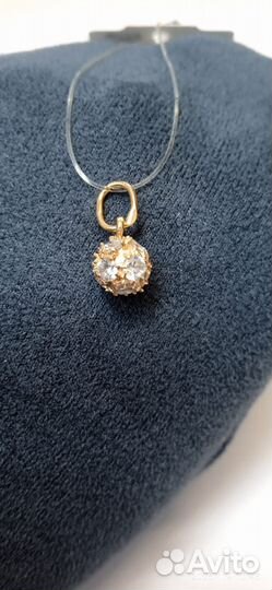 Золотая подвеска 585 пробы. Арт. 12