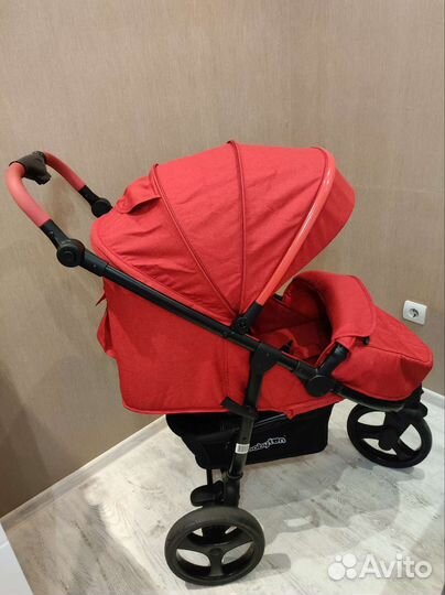 Прогулочная коляска babyton Trio Red