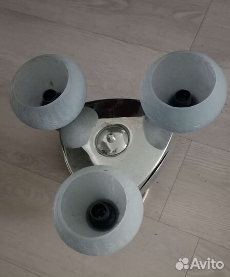 Люстра потолочная с 1-м и с 3-мя патронами