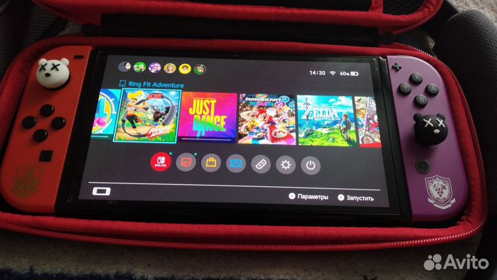 Nintendo switch oled pokemon scarlet and violet