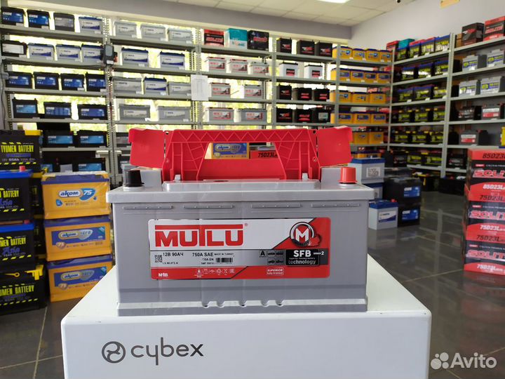 Аккумулятор 90ач 720А Mutlu SFB обратной полярност