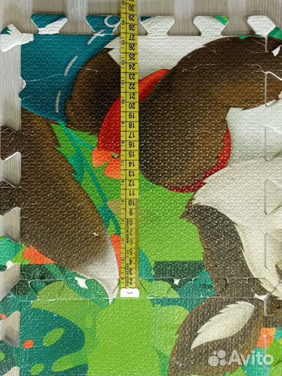 Детский коврик для ползания складной