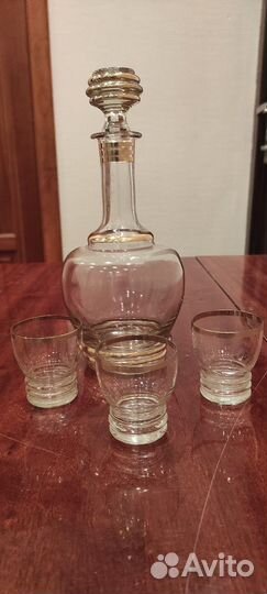 Графин с рюмками СССР