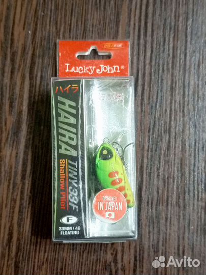 Воблер Lucky John Haira Tiny 33F Shallow Рilot/201