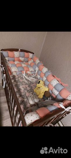 Бортики в кроватку