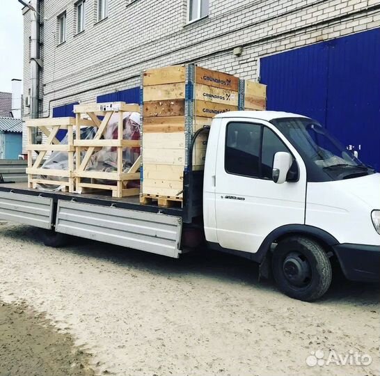 Грузоперевозки открытая бортовая газель 4-6 метров