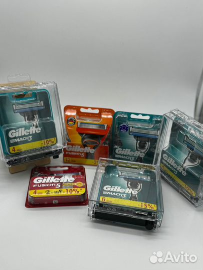 Сменные кассеты gillette fusion 5