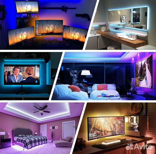 Светодиодная лента rgb с пультом