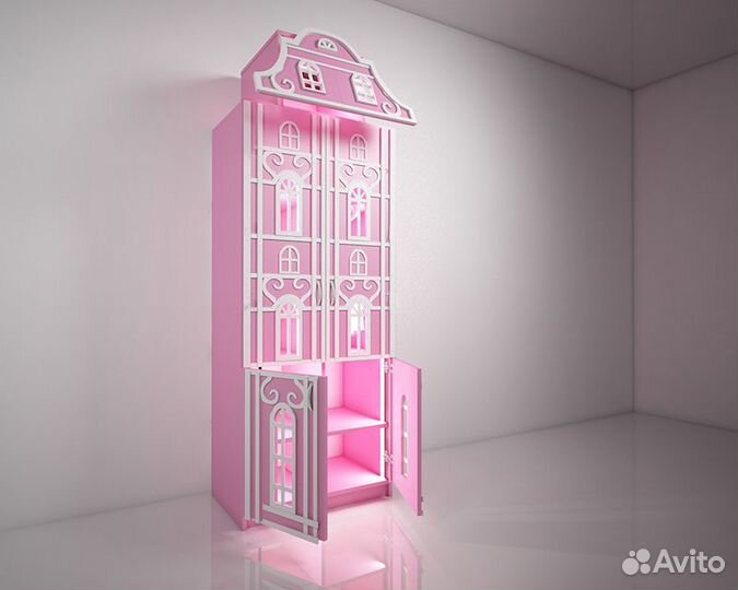 Шкаф домик в детскую голландский. Дом Версаль Ю-20