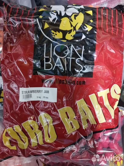 Бойлы lion baits серии euro baits 5кг(15кг)