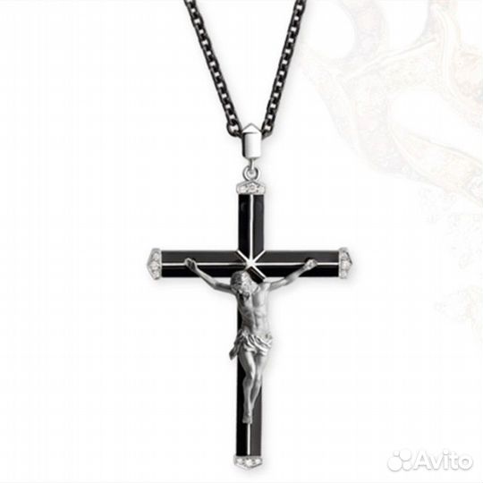 Серебряная цепочка с чернением