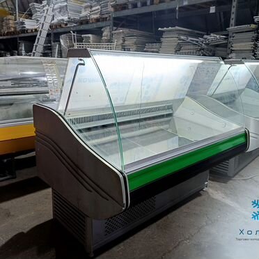 Витрина холодильная б/у кондитерская. Доставка