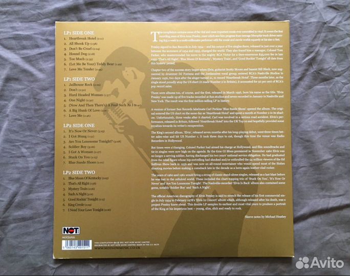 Elvis gold - The Original Hits 2LP Elvis Presley