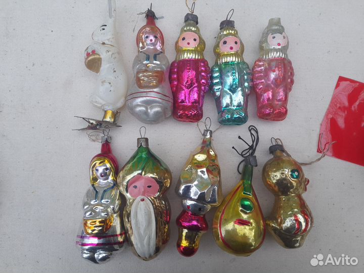 Ёлочные игрушки СССР
