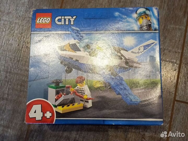 Lego City полицейский самолет