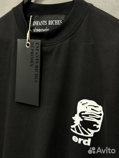 Футболка ERD оверсайз черная